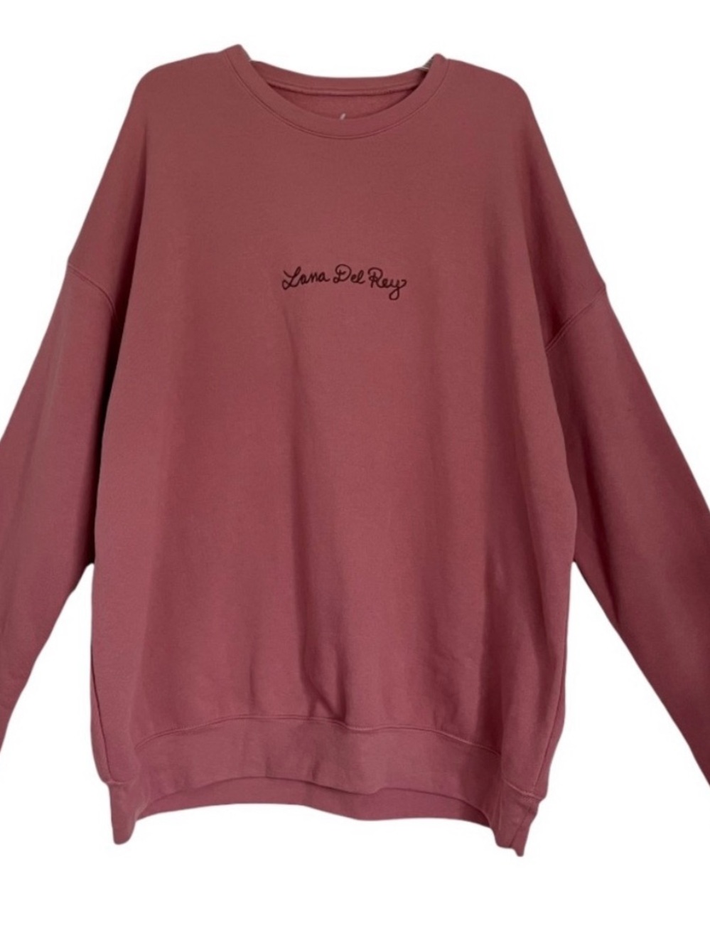 Lana del Rey Mauve Fleece Sweatshirt Size XXL